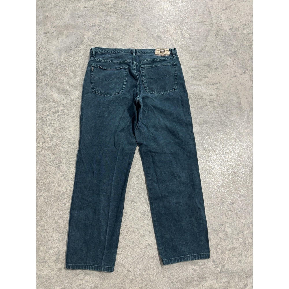 Vintage Pepe Jeans Green/Blue Denim Jeans Men's Size 38W
